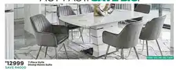 House & Home 7-Piece Kylie Dining-Room Suite offer