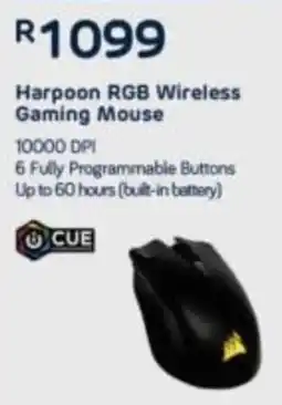 Computer Mania Harpoon RGB Wireless Gaming Mouse offer