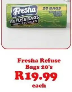 Check Save Fresha Refuse Bags offer