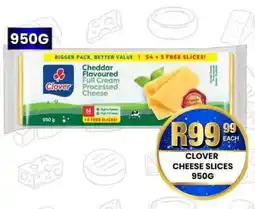 Take 'n Pay Clover Cheddar Flavoured Full Cream Processed Cheese offer