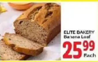 ELITE BAKERY Banana Loaf