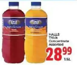 Elite Power Trade Cash & Carry HALLS Thick Concentrate Assorted offer