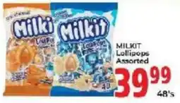 Elite Power Trade Cash & Carry MILKIT Lollipops Assorted offer