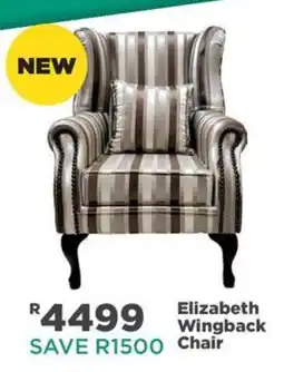 House & Home Elizabeth Wingback Chair offer