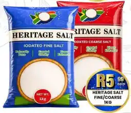 Take 'n Pay Heritage Salt Fine/Coarse offer