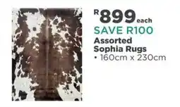 House & Home Assorted Sophia Rugs offer