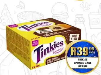 Take 'n Pay Tinkies Sponge Cake offer