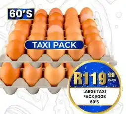 Take 'n Pay TAXI PACK EGGS offer
