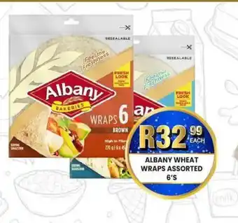 Take 'n Pay Albany Wheat Wraps Assorted offer