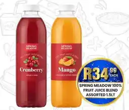 Take 'n Pay Spring Meadow 100% Fruit Juice Blend Assorted offer