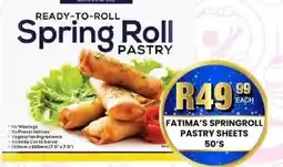 Take 'n Pay Fatima's Springroll Pastry Sheets offer
