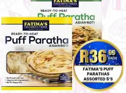 Take 'n Pay Fatima's Puff Parathas Assorted offer