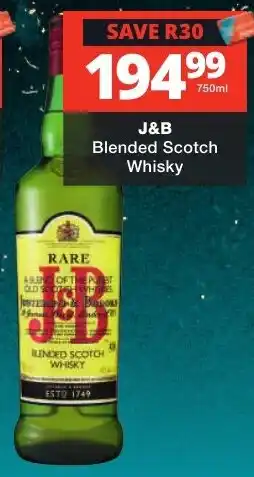 Liquor Shop J&B Blended Scotch Whisky offer