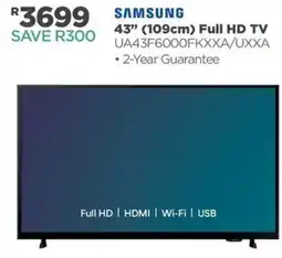 House & Home SAMSUNG 43" (109cm) Full HD TV offer