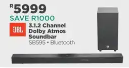 House & Home JBL 3.1.2 Channel Dolby Atmos Soundbar SB595 offer