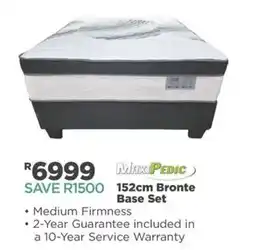 House & Home MaxiPedic 152cm Bronte Base Set offer