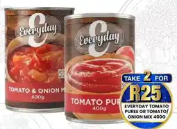 Take 'n Pay Everyday Tomato Puree or Tomato/Onion Mix offer