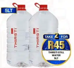 Take 'n Pay THIRSTI STILL WATER offer