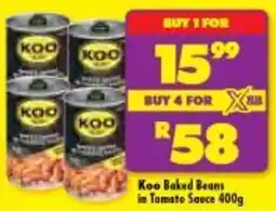 Shoprite Koo Baked Beans in Tomato Sauce offer