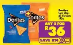 Shoprite Doritos Corn Chips All Variants offer