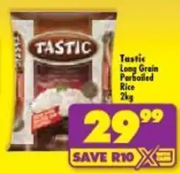 Shoprite Tastic Long Grain Parboiled Rice offer