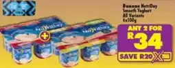 Shoprite Danone NutriDay Smooth Yoghurt offer
