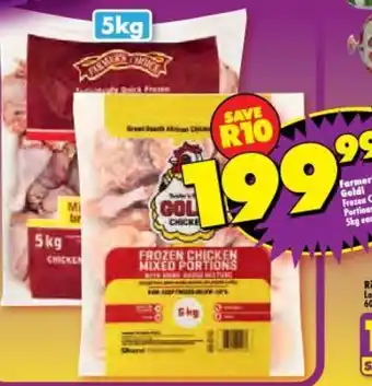 Shoprite Farmer's Choice Frozen Chicken Mixed Portions offer