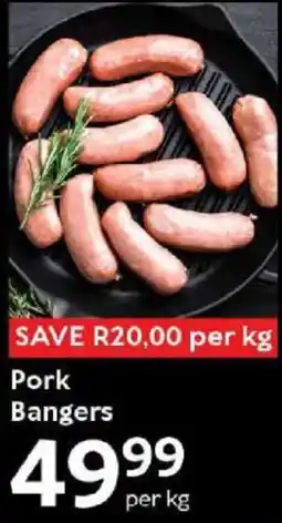Oxford Freshmarket Pork Bangers offer
