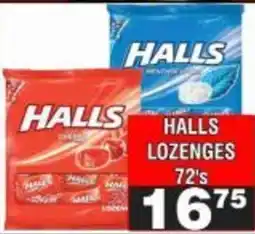 Advance Cash n Carry HALLS LOZENGES offer