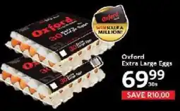 Oxford Freshmarket Oxford Extra Large Eggs offer