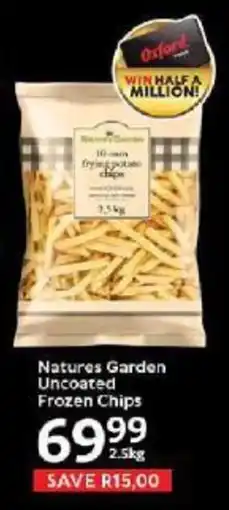 Oxford Freshmarket Natures Garden Uncoated Frozen Chips offer