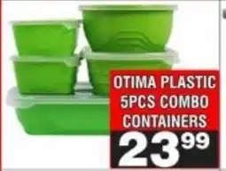 Advance Cash n Carry OTIMA PLASTIC CONTAINERS offer