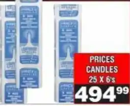 Advance Cash n Carry Candles offer