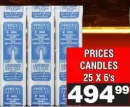 Advance Cash n Carry Prices Candles offer