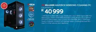 PCBUILDER MAVERICK WINDOWS 11 GAMING PC