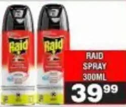 Advance Cash n Carry Raid Spray offer
