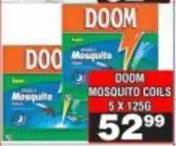 Advance Cash n Carry DOOM MOSQUITO COILS offer