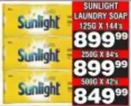 Advance Cash n Carry Sunlight Laundry Soap offer