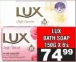 Advance Cash n Carry LUX BATH SOAP offer