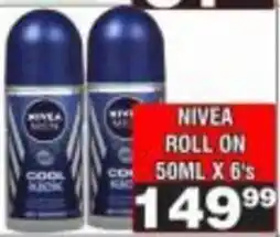 Advance Cash n Carry NIVEA ROLL ON offer
