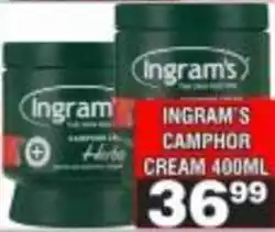 Advance Cash n Carry Ingram's Camphor Cream offer