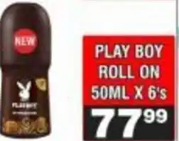 Advance Cash n Carry Play Boy Roll On offer