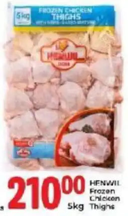 Elite Power Trade Cash & Carry HENWIL Frozen Chicken Thighs offer