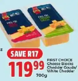 Elite Power Trade Cash & Carry First Choice Cheese Blocks offer