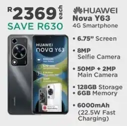 House & Home HUAWEI Nova Y63 offer