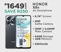 House & Home HONOR X5c offer