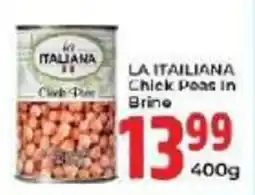 Elite Power Trade Cash & Carry LA ITALIANA Chick Peas in Brine offer