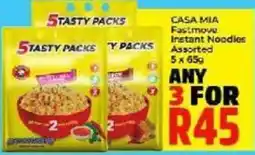 Elite Power Trade Cash & Carry CASA MIA Fastmove Instant Noodles Assorted offer