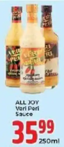 Elite Power Trade Cash & Carry ALL JOY Vari Pari Sauce offer