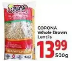 Elite Power Trade Cash & Carry Corona Whole Brown Lentils offer